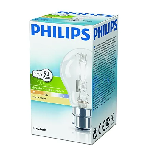 Afbeelding voor Philips EcoClassic 70W E27 230V A55 CL 1